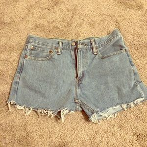 Levi’s 501 jean shorts